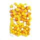 pompony 1 cm/120 szt kolor mix żółty