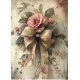papier ryżowy A-4 10225 róża z kokardą