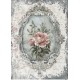 papier ryżowy A-4 8123 róża w ramie