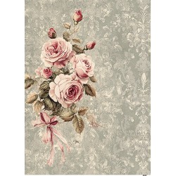 papier ryżowy A-4 8053 szare tło