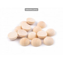 nóżki drewniane-połówka śr.2 cm opk. 4 szt