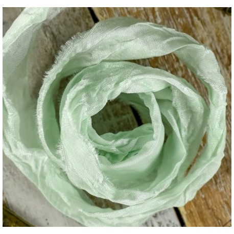 ***wstążka jasny miętowy shabby 2-2,5/120cm