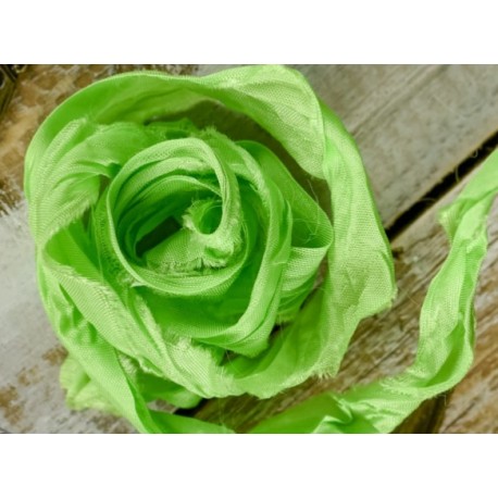 ***wstążka lemonkowy shabby 2-2,5/120cm