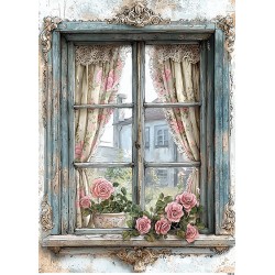 papier ryżowy A-5 11514 angielskie okno