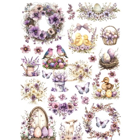 papier a-4/250 gr elementy do wycięcia P-095