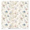 ***papier scrapbooking 31*32 cm SL754 kwiaty