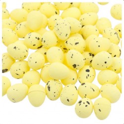 jajka styropianowe 1,8!,5 cm opk. 100 szt żółte