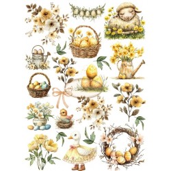 papier a-4/250 gr elementy do wycięcia P-092