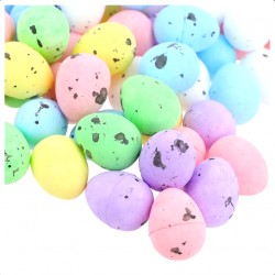 jajka styropianowe 1,8cm*1,5 cm opk. 100 szt mix kolor