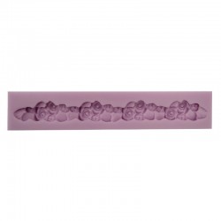 foremka silikonowa girlanda różyczki 17*3 cm