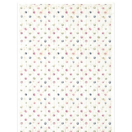 papier ryżowy A-3 1439l pastelowe kropki