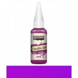 Pentart tusz media ink 20ml peonia