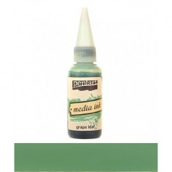 Pentart tusz media ink 20ml winogronowy liść