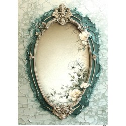 papier ryżowy A-5 8742 ramka