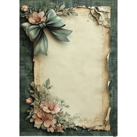 papier ryżowy A-5 8615 ramka