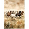 papier ryżowy A-5 20805 konie