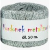 kordonek metal.srebrny 2mm/50 m