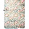 papier ryżowy A-4 id-1130 tło kwiaty,koronka