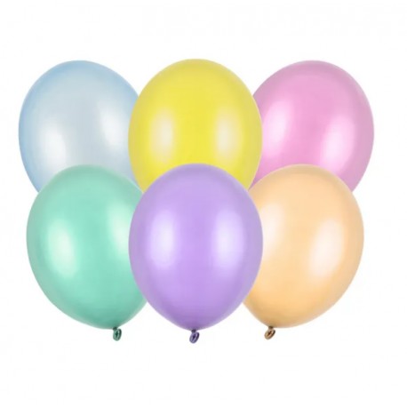 balon 23 cm perła pastel opk,100 szt