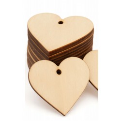 serce sklejka 5*5 cm opk.5 szt