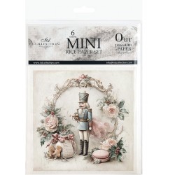 zestaw papierów mini 14,8*14,8cm dziadek do orzechów