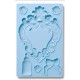 foremka silikonowa 20,30*12,7 cm  serce ramka,chwost LABLANCHE