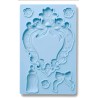 foremka silikonowa 20,30*12,7 cm  serce ramka,chwost LABLANCHE