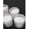 brokat sypki 20ml szklący śnieg 0,4mm biały
