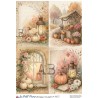 papier ryżowy A-4 no-865 lampion,dynie
