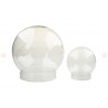 kula plastikowa 8 cm i 14 cm z podstawką opk.2 szt
