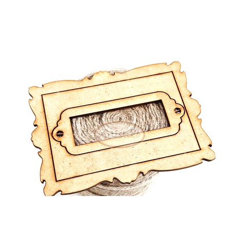 ramkia zdobna12,9x9,4cm i10x3,8cm.