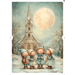 papier ryżowy A-5 14548 chór dzieci