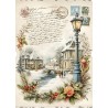 papier ryżowy A-5 14941 latarnia