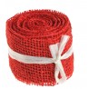 juta naturalna czerwona 6cm*3m