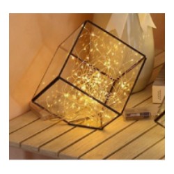 lampki led ciepłe światło 40 led na baterie