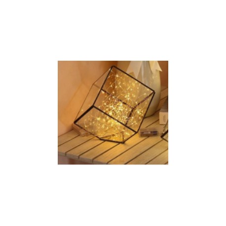lampki led ciepłe światło 40 led na baterie