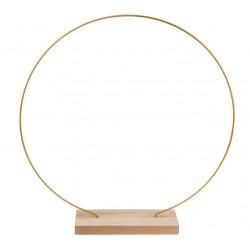 ring metalowy z podstawą 32 cm