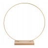 ring metalowy z podstawą 28 cm