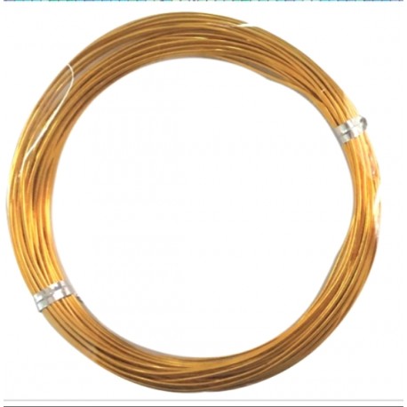 drucik aluminiowy złoty 1,2mm/5m