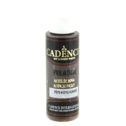 farba premium 70 ml 7575 ciemny brąz