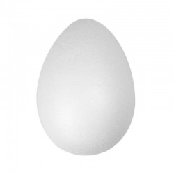 jajko styropianowe 12 cm gładki styropian