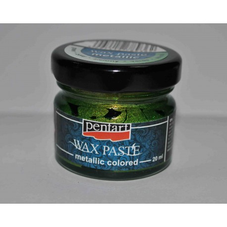 Pentart pasta woskowa j.zielona