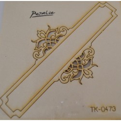 wycinanka TK-0473 ramka 12*5 cm
