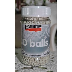 Pentart kulki 3D małe 100ml