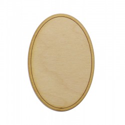 drew.szyld mały owal 6*4 cm