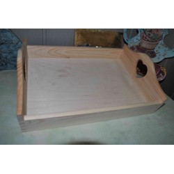 drew.taca z sercem 40*30*10 cm