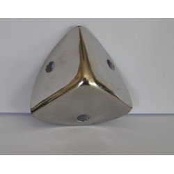 sz.metal narożnik 2,5*2,5 cm srebro