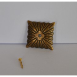 sz.metal gwóźdź dekoracyjny 2*2 cm opk.10 szt