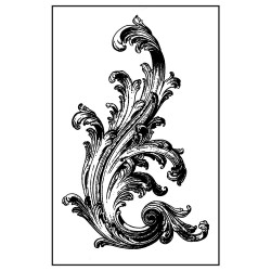 stempel WTKCC135 7*11 cm dekor wiktorianski