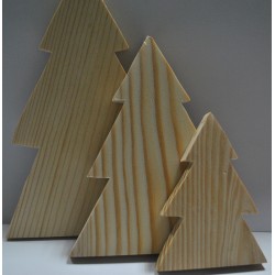 drew.choinki 3 szt kpl wysk.20,15,10 cm